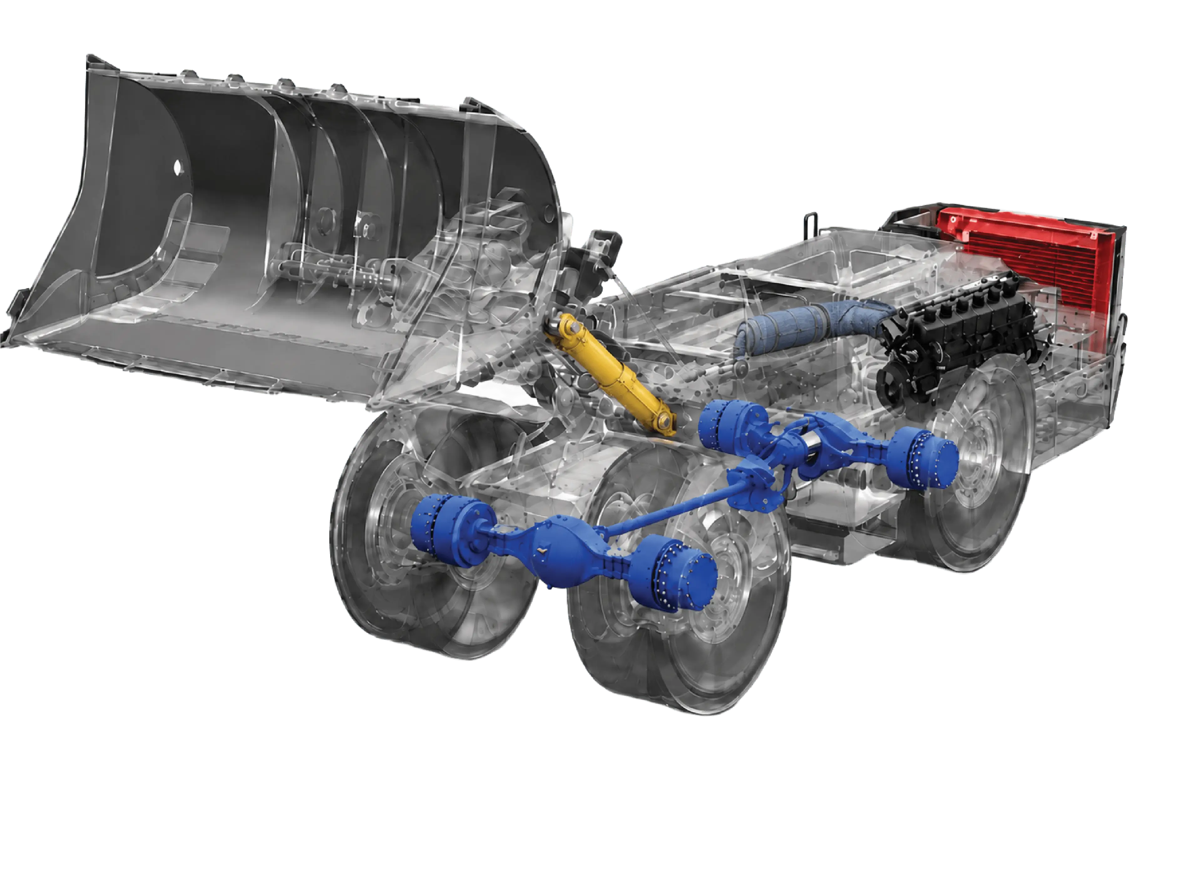 Spare parts stocked at the BSAS warehouse